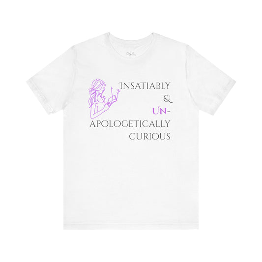 Unisex Jersey Short Sleeve Tee | Insatiably Curious