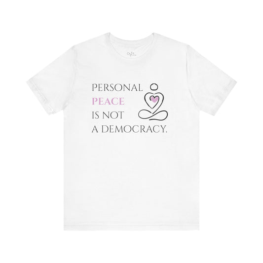 Unisex Jersey Short Sleeve Tee | Personal Peace