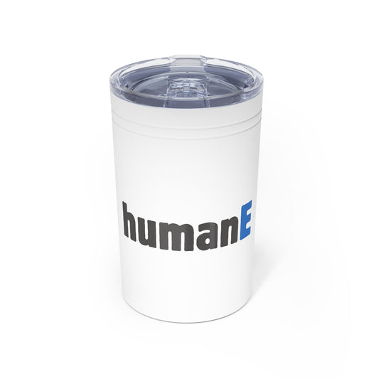 Tumbler (white, grey, turquoise) - Insulated Cup for Travel, Gifts, School, Adventurous, Outdoor Fun | humanE