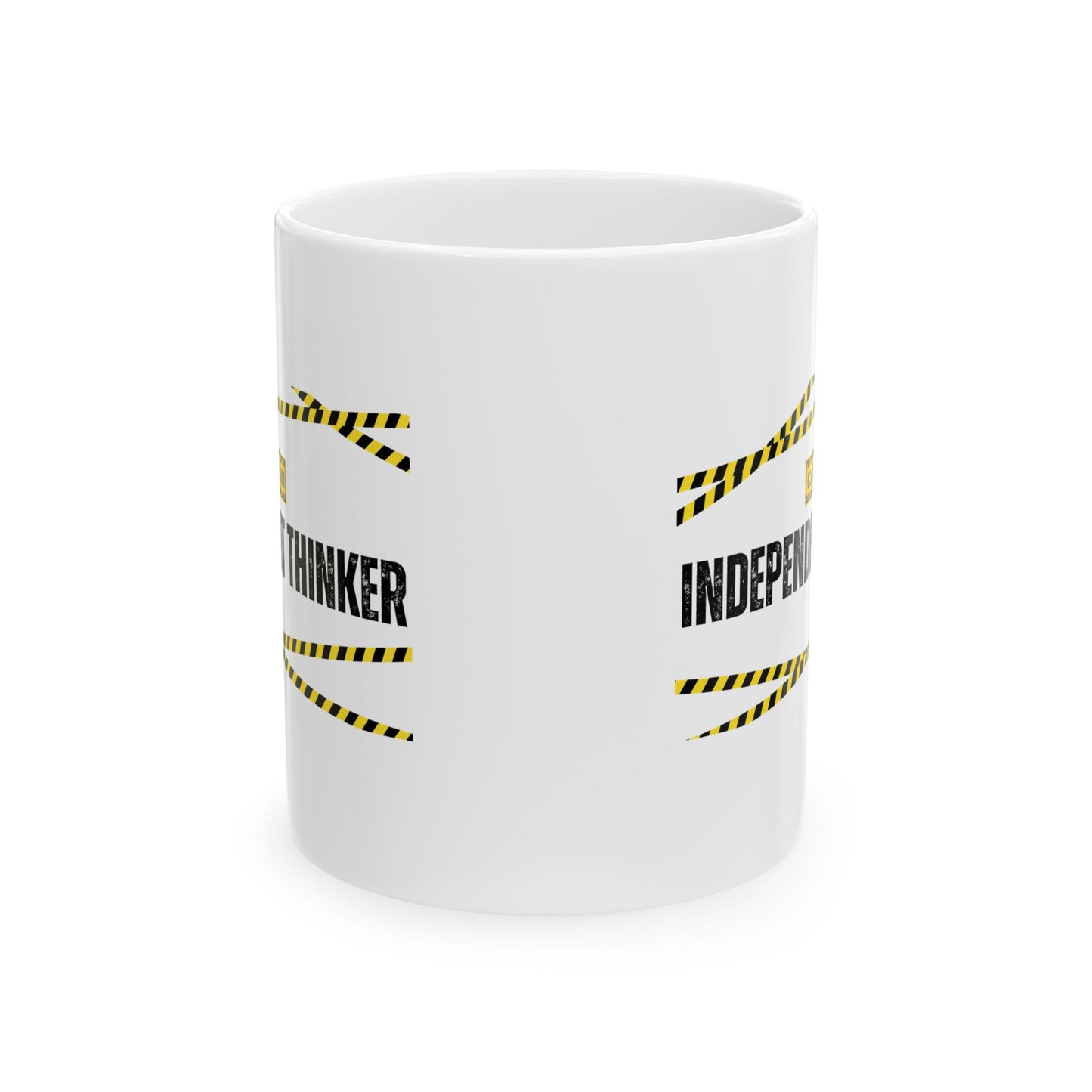 Ceramic Mug, 11oz, both sides | Independent Thinker