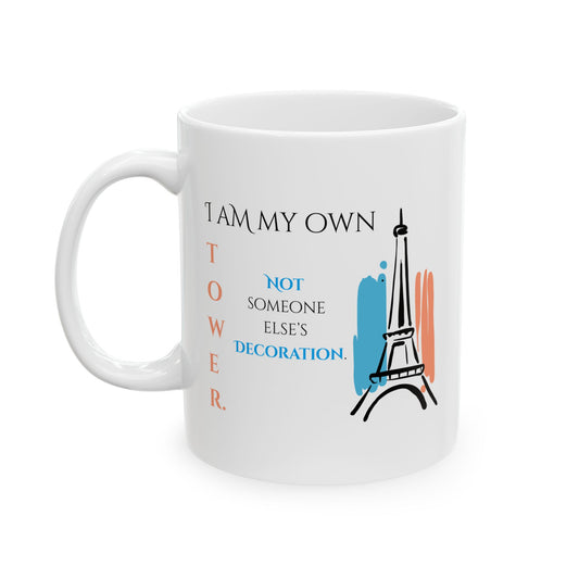 Ceramic Mug, 11oz, both sides | Tower