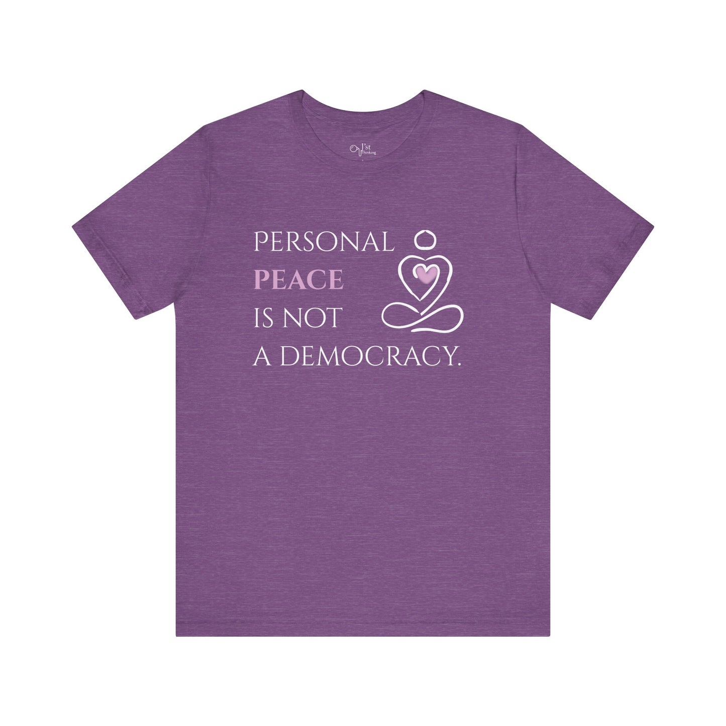Unisex Jersey Short Sleeve Tee | Personal Peace