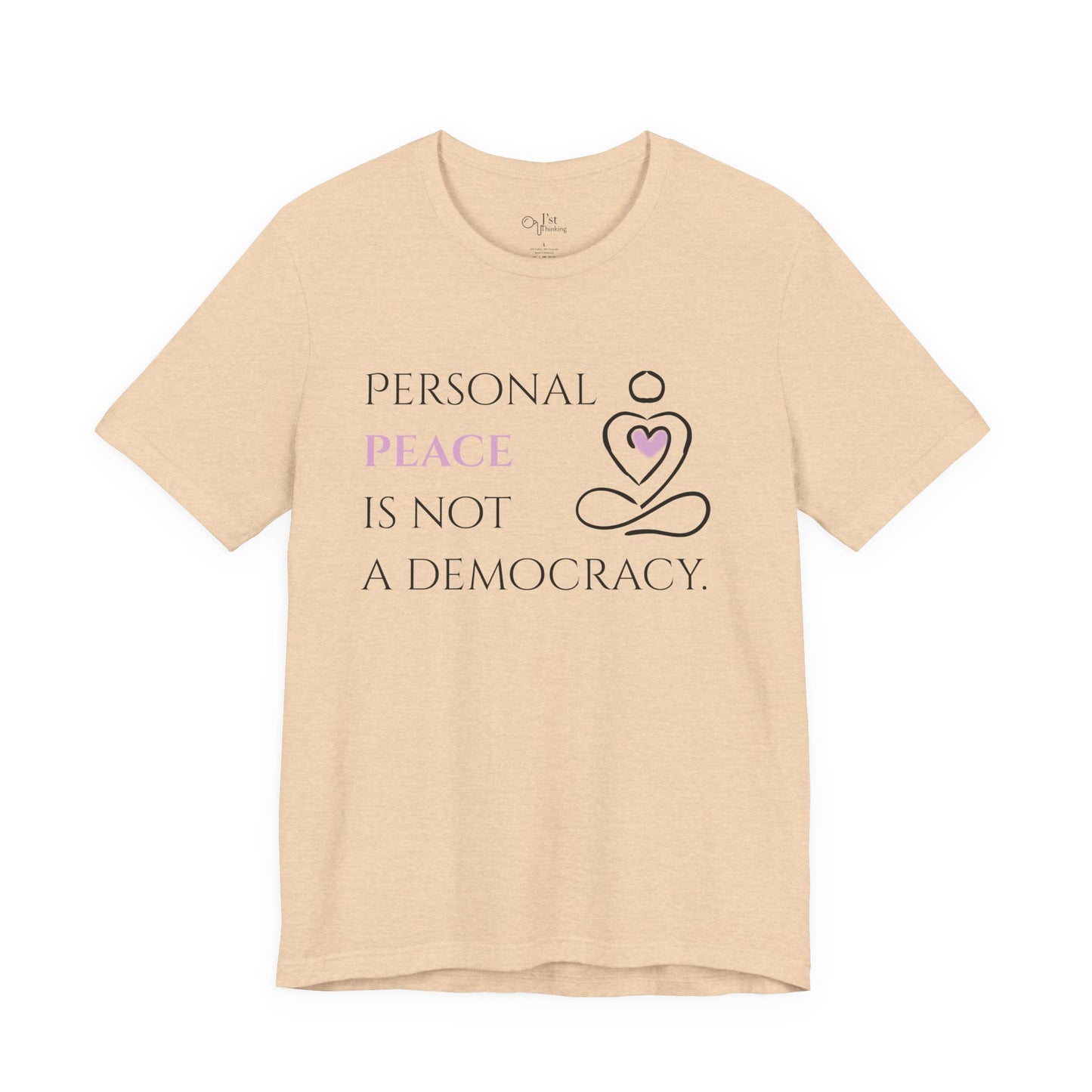 Unisex Jersey Short Sleeve Tee | Personal Peace