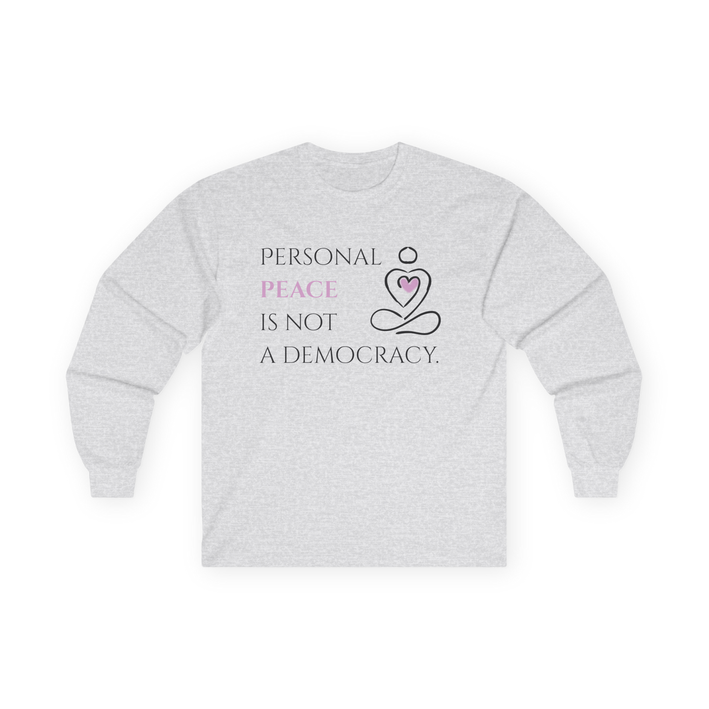 Unisex Ultra Cotton Long Sleeve Tee | Peace