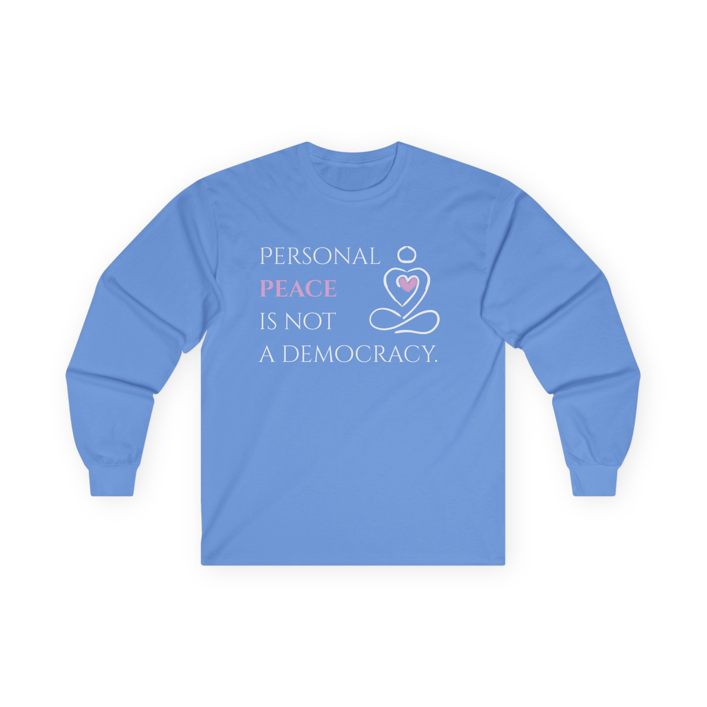 Unisex Ultra Cotton Long Sleeve Tee | Peace