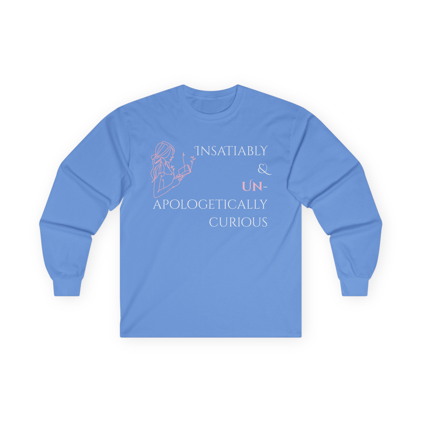 Unisex Ultra Cotton Long Sleeve Tee | Insatiably Curious