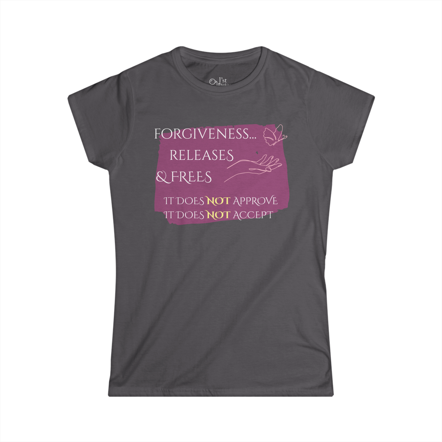 Women's Graphic T-Shirt | Forgiveness | Casual Everyday Wear
