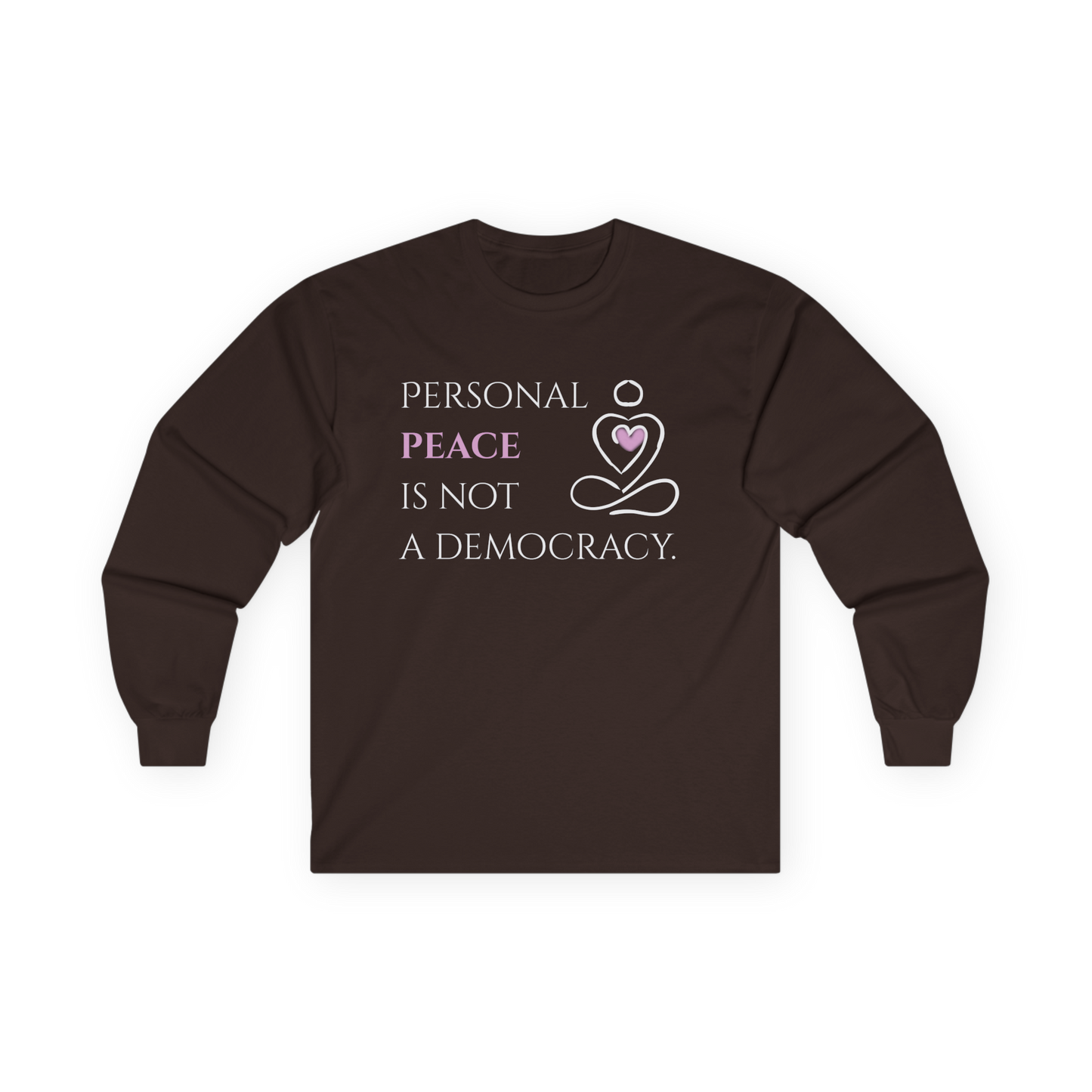 Unisex Ultra Cotton Long Sleeve Tee | Peace