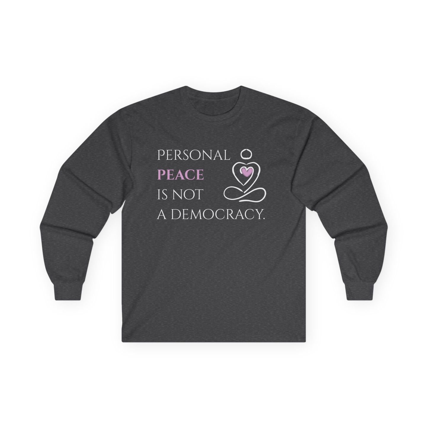 Unisex Ultra Cotton Long Sleeve Tee | Peace