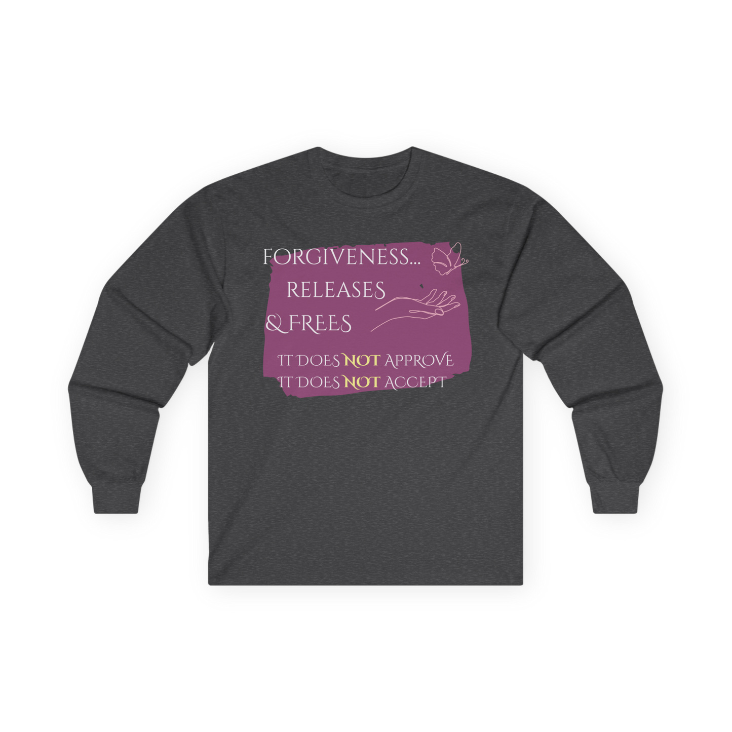 Unisex Ultra Cotton Long Sleeve Tee | Forgiveness