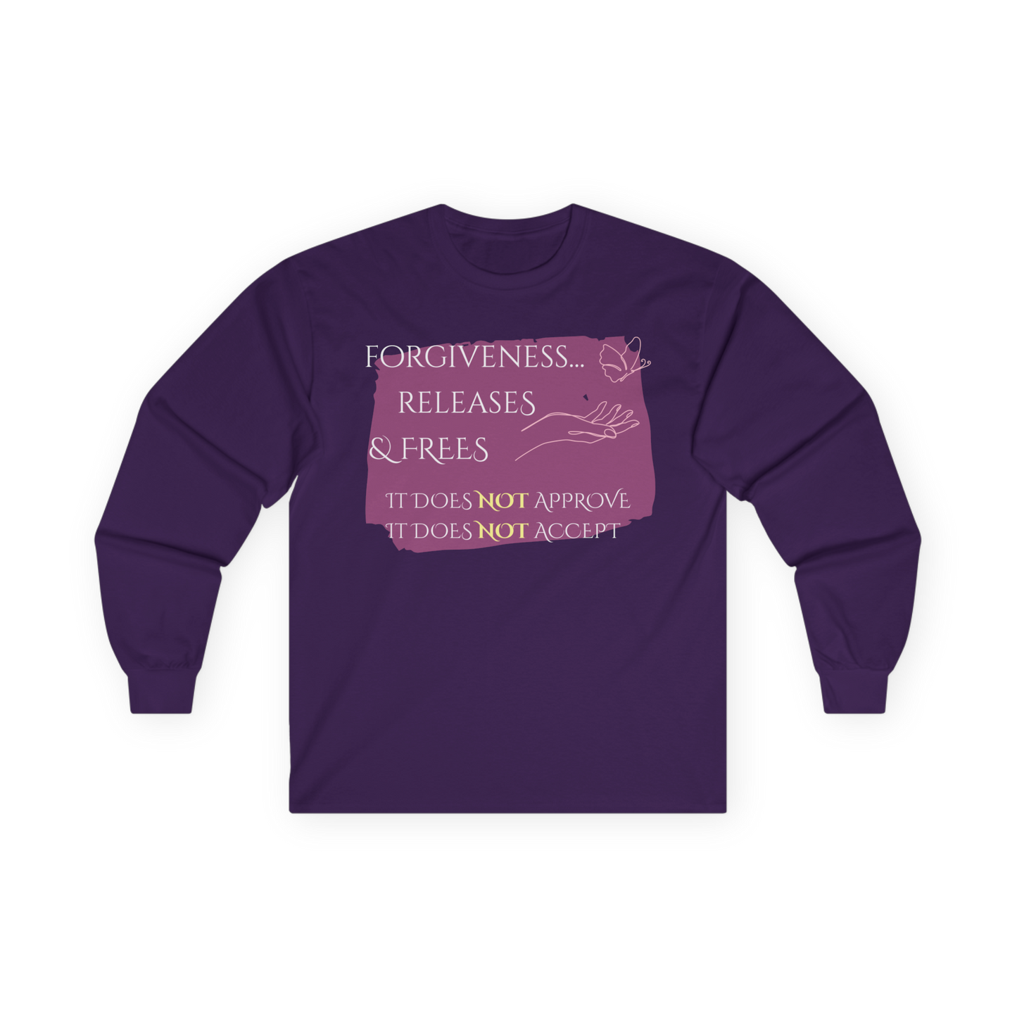Unisex Ultra Cotton Long Sleeve Tee | Forgiveness