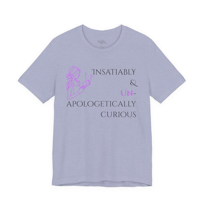 Unisex Jersey Short Sleeve Tee | Insatiably Curious