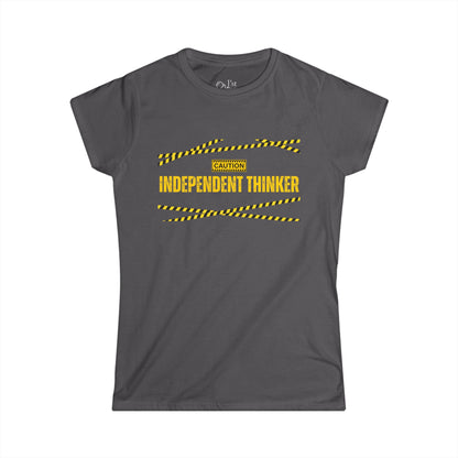 Women's Graphic T-Shirt | Independent Thinker | Casual Everyday Wear