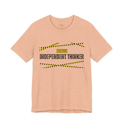 Unisex Jersey Short Sleeve Tee | Independent Thinker