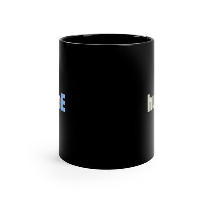 Black Coffee Mug, 11oz, both sides | humanE