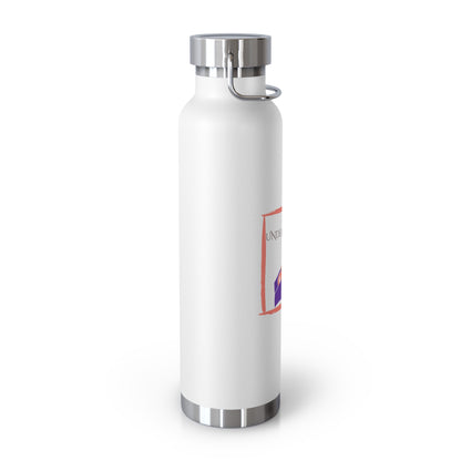 Water Bottle (white, black), Insulated Drink Container | Understanding
