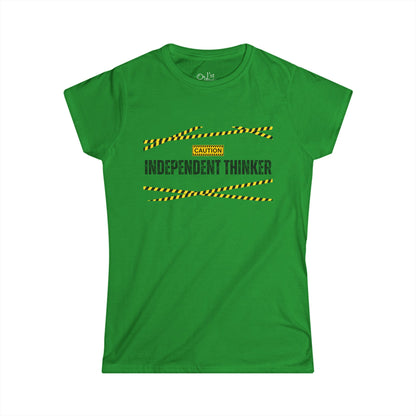 Women's Graphic T-Shirt | Independent Thinker | Casual Everyday Wear