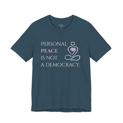 Unisex Jersey Short Sleeve Tee | Personal Peace