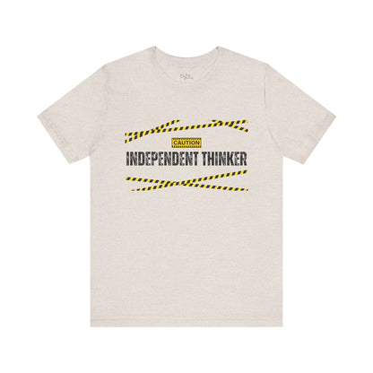 Unisex Jersey Short Sleeve Tee | Independent Thinker