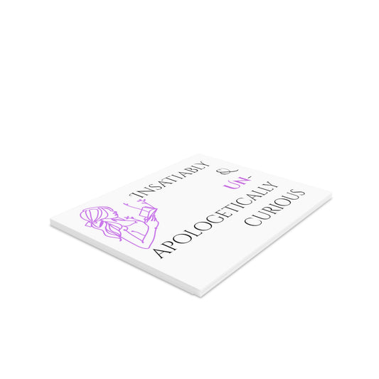 Artistic Greeting Cards Set | 8 Cards, Inspirational Text, Perfect for All Occasions, Handmade Card Set, Unique Stationery | Insatiably Curious