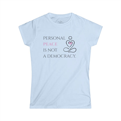 Women's Graphic T-Shirt | Peace | Casual Everyday Wear