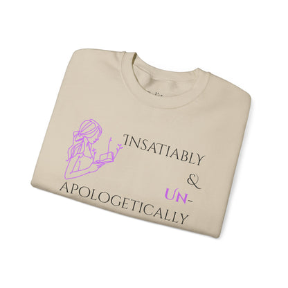 Unisex Heavy Blend™ Crewneck Sweatshirt | Insatiably Curious