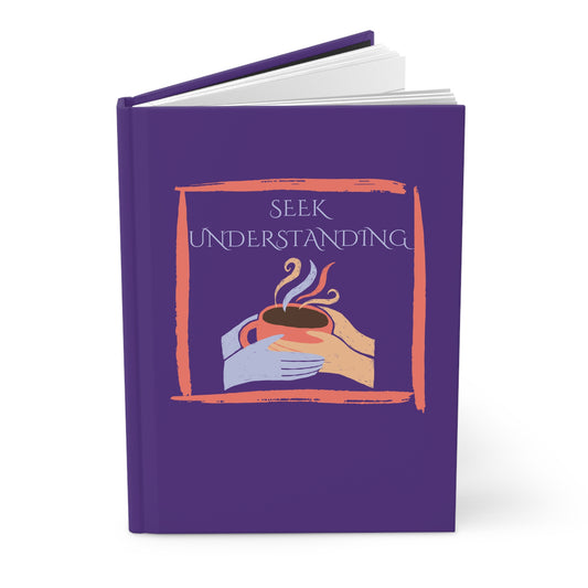 Hardcover Journal (Purple) | Understanding | Perfect for Writers, Students, Gifts, Self-Reflection, Journaling