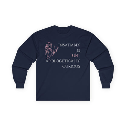 Unisex Ultra Cotton Long Sleeve Tee | Insatiably Curious