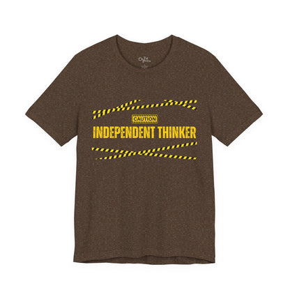 Unisex Jersey Short Sleeve Tee | Independent Thinker