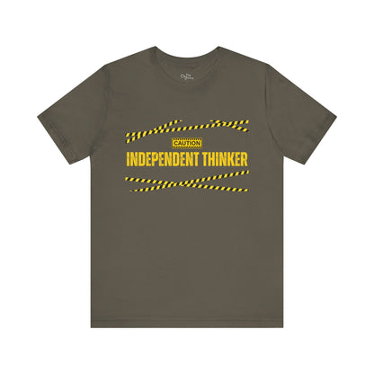 Unisex Jersey Short Sleeve Tee | Independent Thinker