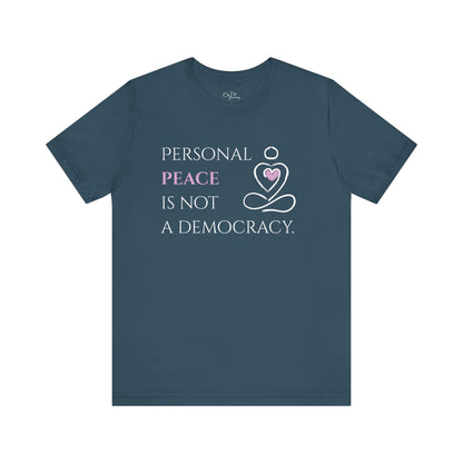 Unisex Jersey Short Sleeve Tee | Personal Peace