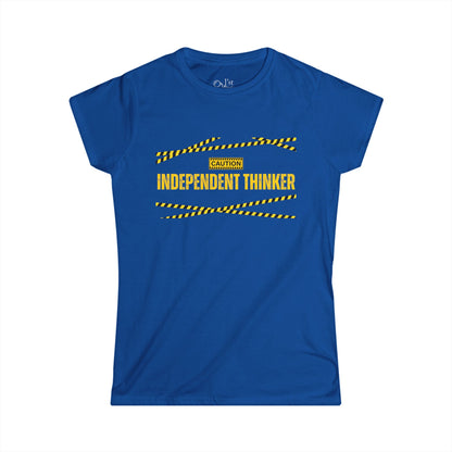 Women's Graphic T-Shirt | Independent Thinker | Casual Everyday Wear