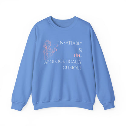 Unisex Heavy Blend™ Crewneck Sweatshirt | Insatiably Curious