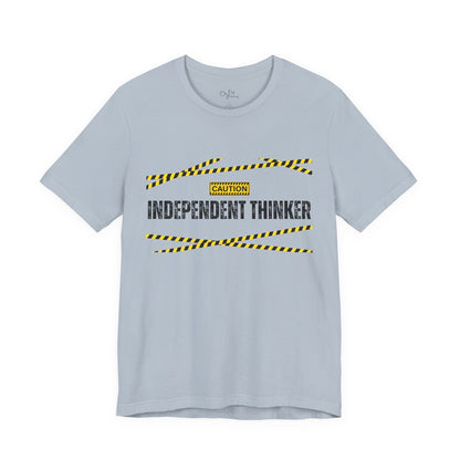 Unisex Jersey Short Sleeve Tee | Independent Thinker