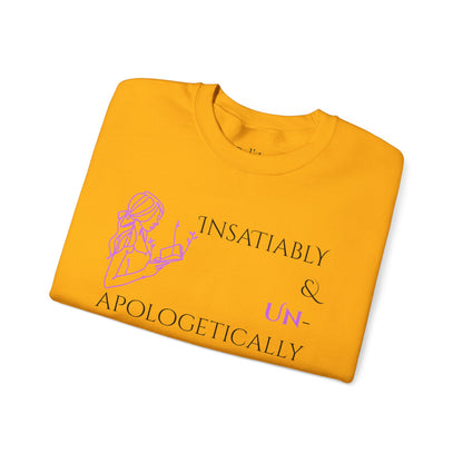Unisex Heavy Blend™ Crewneck Sweatshirt | Insatiably Curious