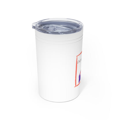 Tumbler (white, grey, turquoise) - Insulated Cup for Travel, Gifts, School, Adventurous, Inspirational, Outdoor Fun | Understanding