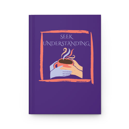 Hardcover Journal (Purple) | Understanding | Perfect for Writers, Students, Gifts, Self-Reflection, Journaling