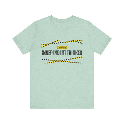 Unisex Jersey Short Sleeve Tee | Independent Thinker