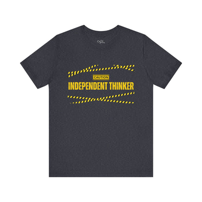Unisex Jersey Short Sleeve Tee | Independent Thinker