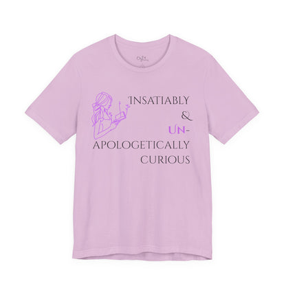 Unisex Jersey Short Sleeve Tee | Insatiably Curious
