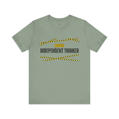 Unisex Jersey Short Sleeve Tee | Independent Thinker