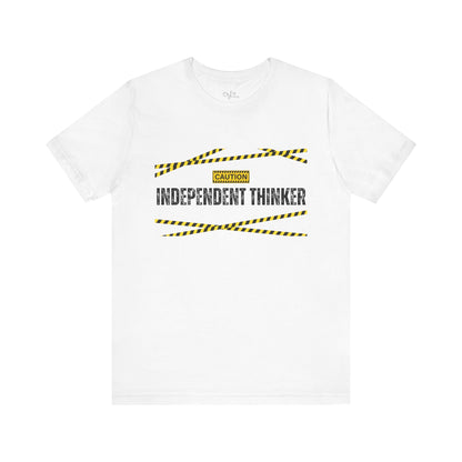 Unisex Jersey Short Sleeve Tee | Independent Thinker