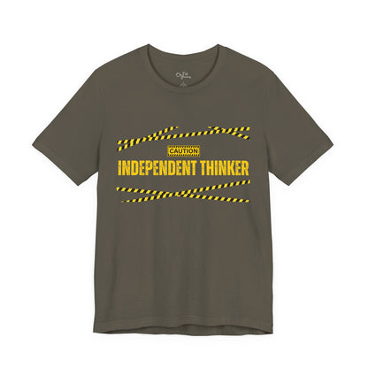 Unisex Jersey Short Sleeve Tee | Independent Thinker