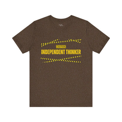 Unisex Jersey Short Sleeve Tee | Independent Thinker