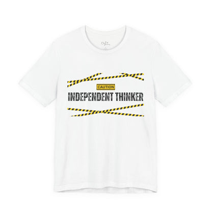 Unisex Jersey Short Sleeve Tee | Independent Thinker