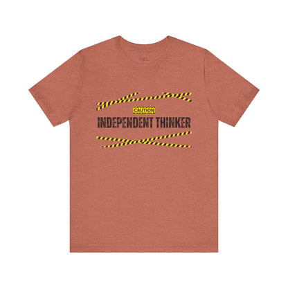 Unisex Jersey Short Sleeve Tee | Independent Thinker