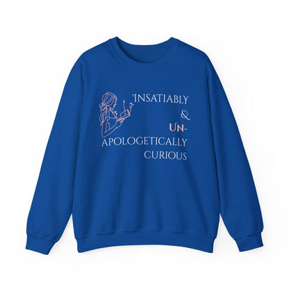Unisex Heavy Blend™ Crewneck Sweatshirt | Insatiably Curious