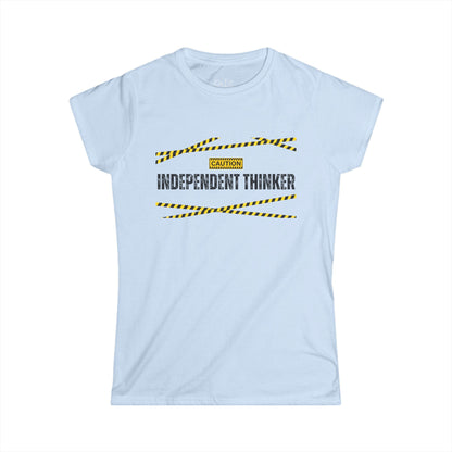 Women's Graphic T-Shirt | Independent Thinker | Casual Everyday Wear