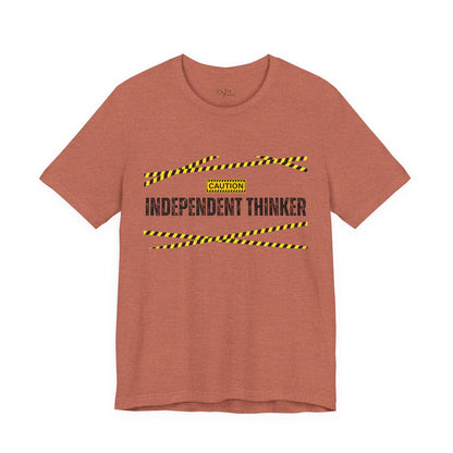 Unisex Jersey Short Sleeve Tee | Independent Thinker