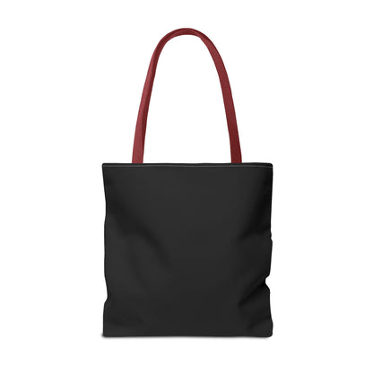 Tote Bag (Black) | Play Explore Grow | Design for Book Lovers, Students, Teachers, Gifts, Everyday Use